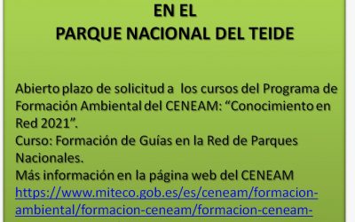 Curso de Formación de guías en la red de Parques Nacionales 2021