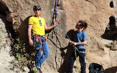 Clausura de los cursos de escalada deportiva para federados del 2021.