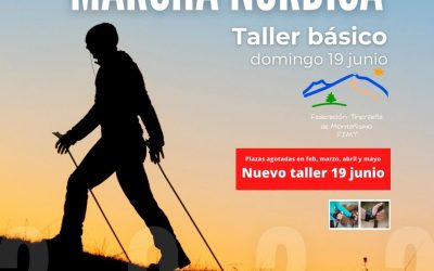 Inicio del nuevo Taller básico de Marcha Nórdica