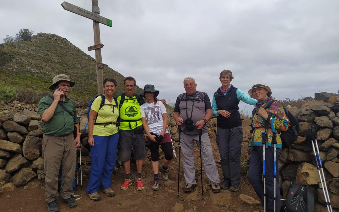 Grupo Montañero Tenerife en Cruz Del Carmen, los Dornajos, la Orilla, Bajamar