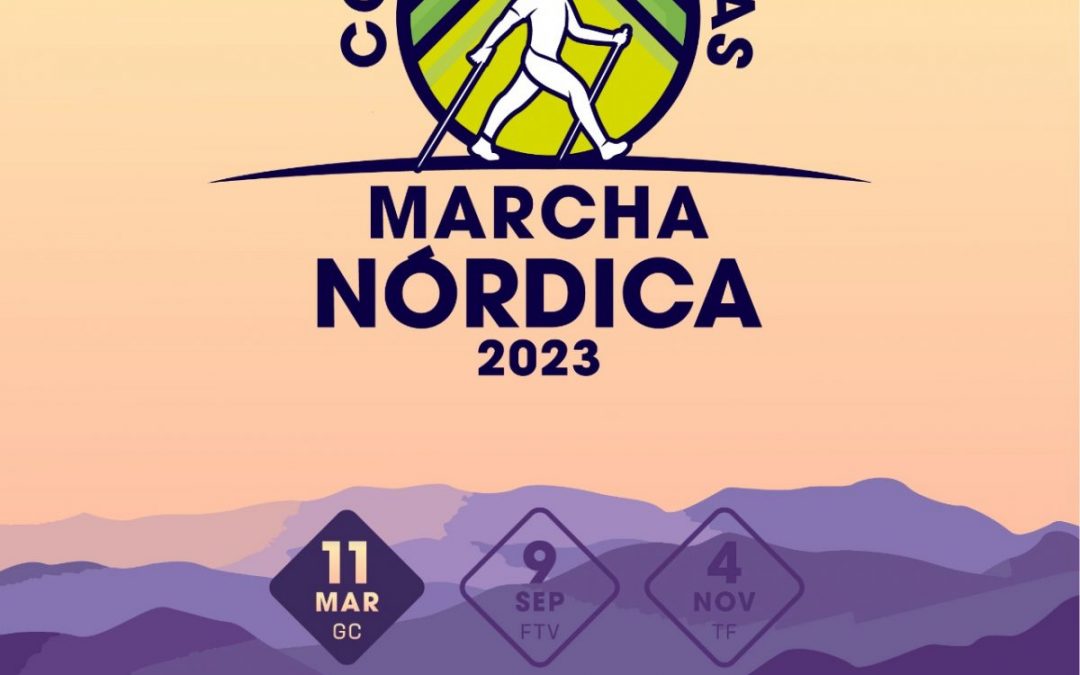 Por primera vez se celebra una competición oficial de Marcha Nórdica en las Islas Canarias