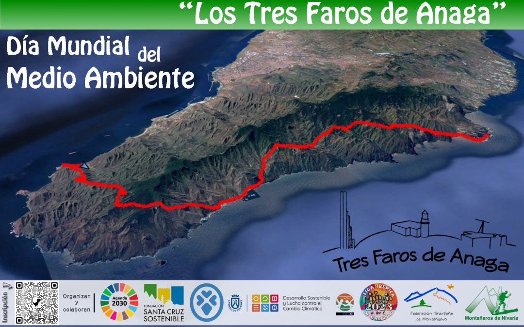 TRES FAROS DE ANAGA 2023. Actividad federativa medioambiental de Montañeros de Nivaria