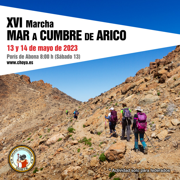 XVI Marcha Mar a Cumbre de Arico