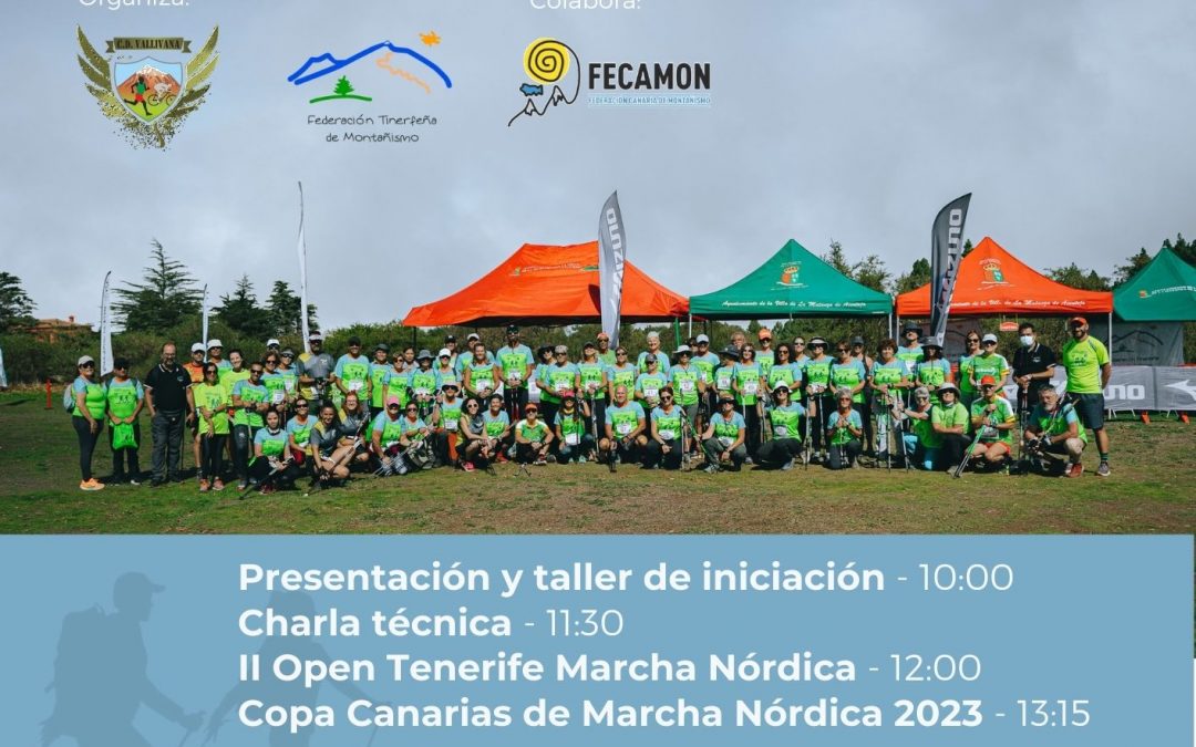 II Encuentro de Marcha Nórdica Finca Don Leandro y Copa de Canarias, el 4 de noviembre de 2023, en Tenerife