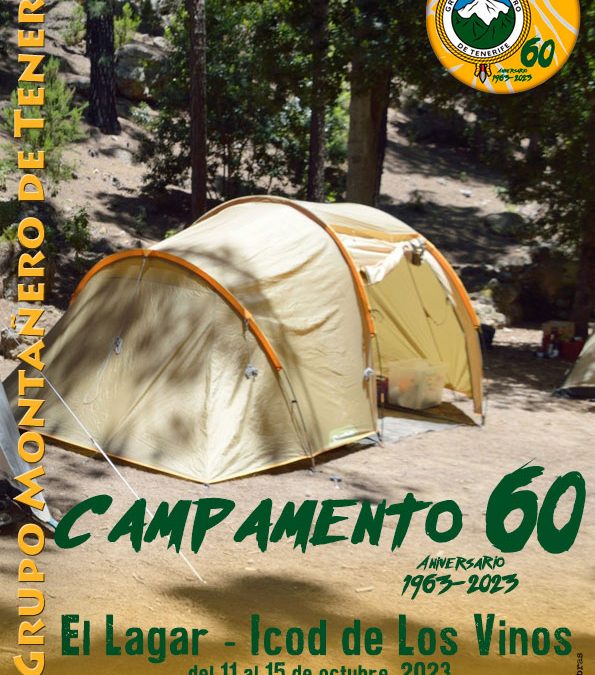 Campamento 60 Aniversario del Grupo Montañero de Tenerife